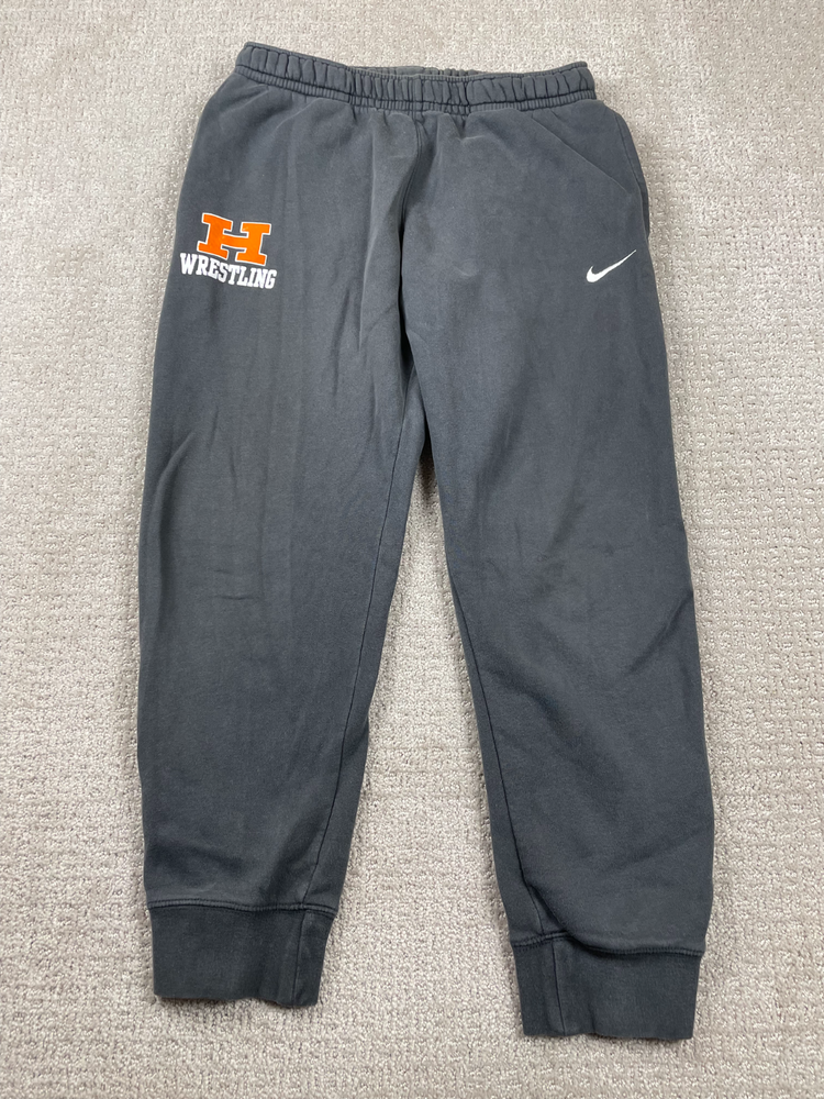 Nike Sweatpants Mens Medium Anthracite Gray Club Fleece Jogger Pants CJ1616-060