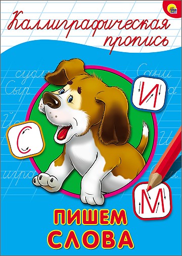 Каллиграфическая Пропись А4. Пишем Слова