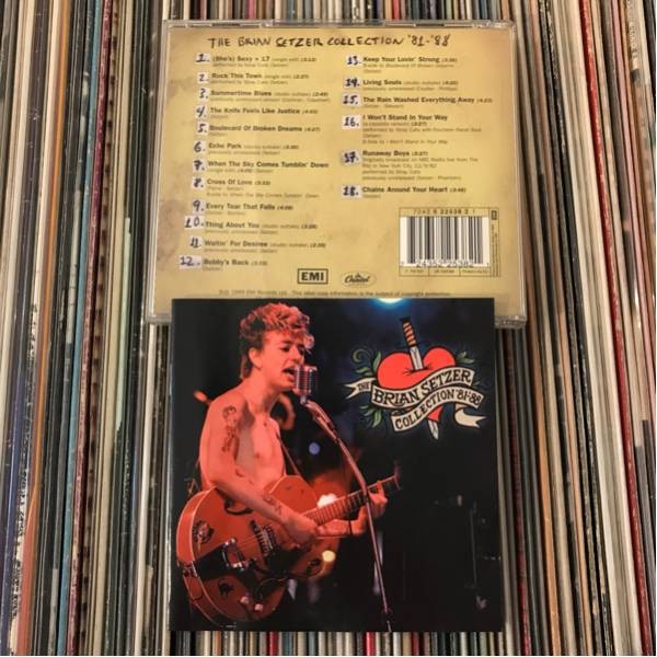 BRIAN SETZER COLLECTION 81-88 CD Rockabilly STRAY CATS Stray Cats From Japan