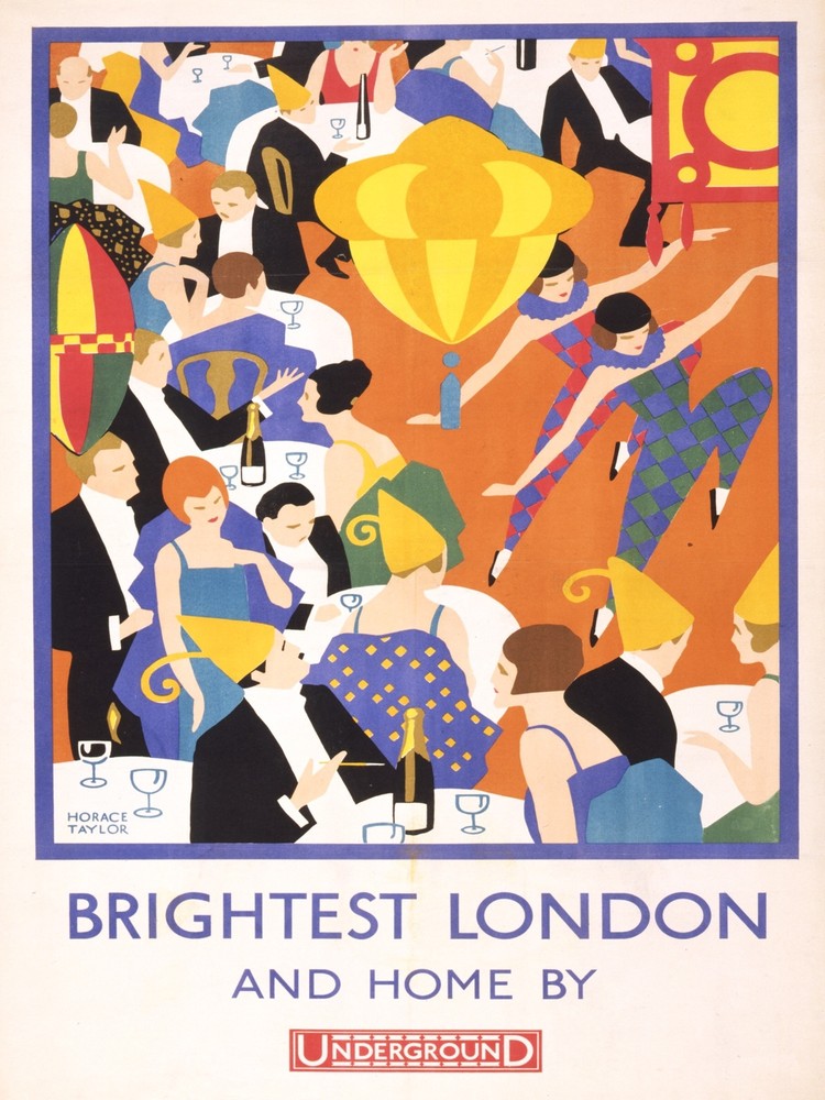9722.Decoration Poster.Room Wall art.Home interior decor.London deco.Show dancer