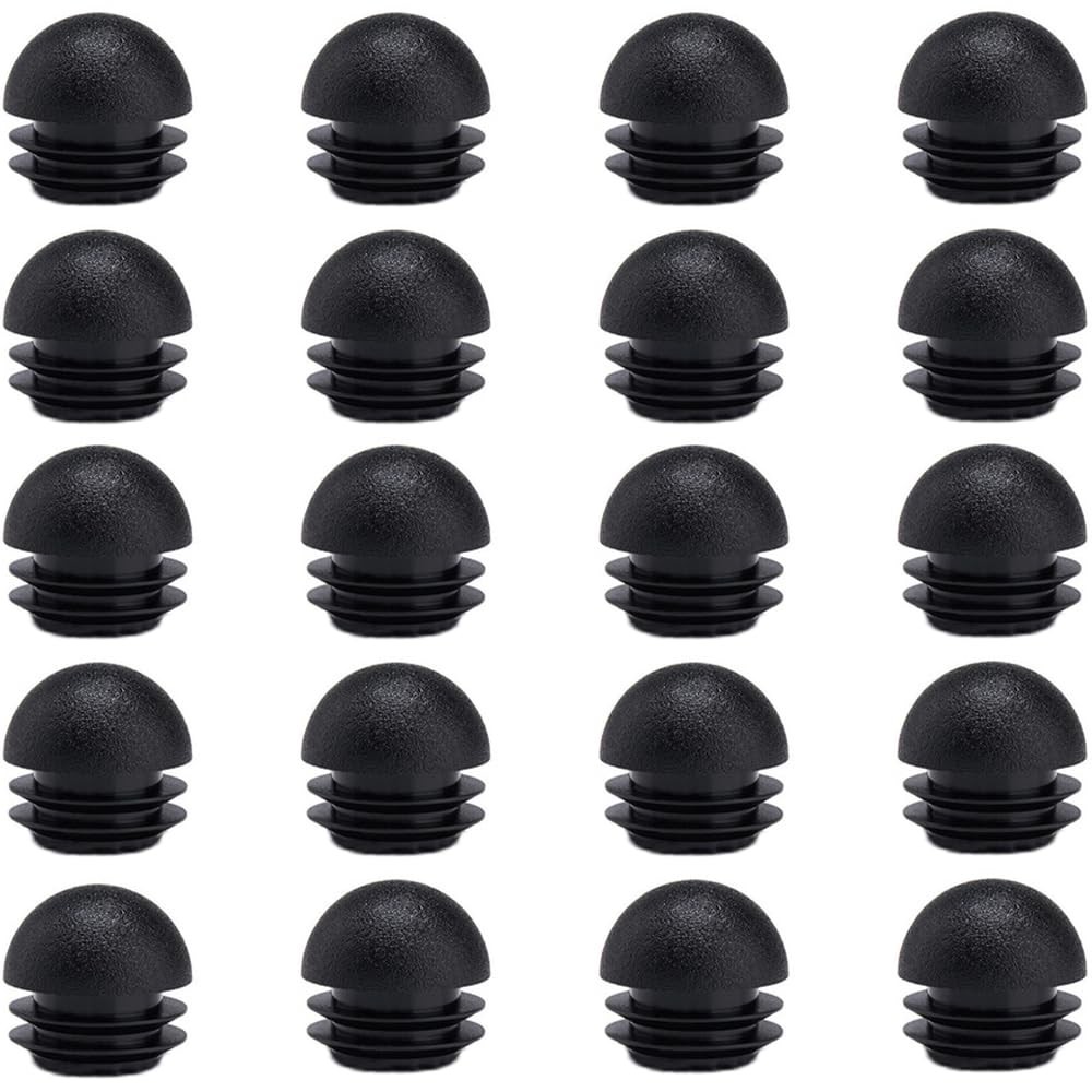 20PCS 22 Mm (7/8 Inch) Plastic End Caps Plugs Chair Leg Inserts, round Tube Inse