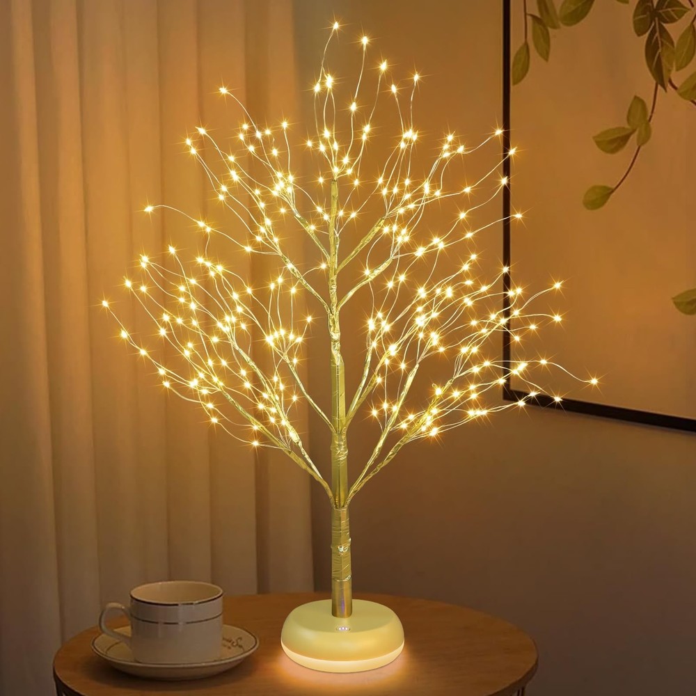 255 LED 2FT Mini Christmas Tree with Lights for Festive Holiday Decor