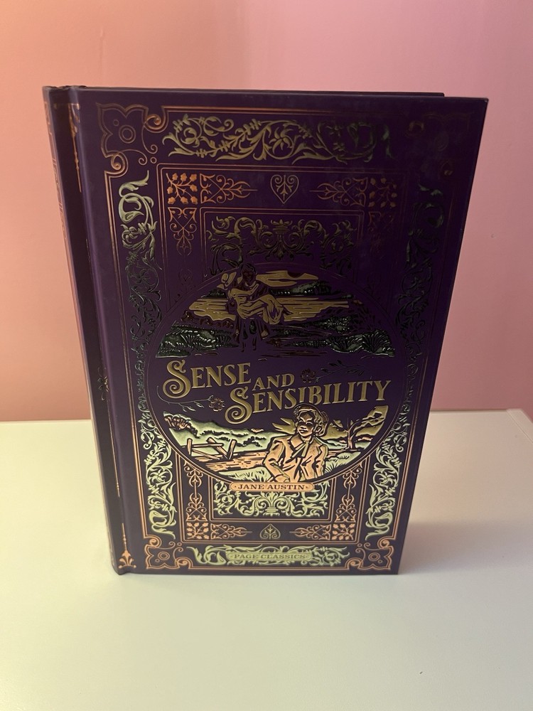 Sense and Sensibility Hardcover Collector’s Edition Book By Jane Austen