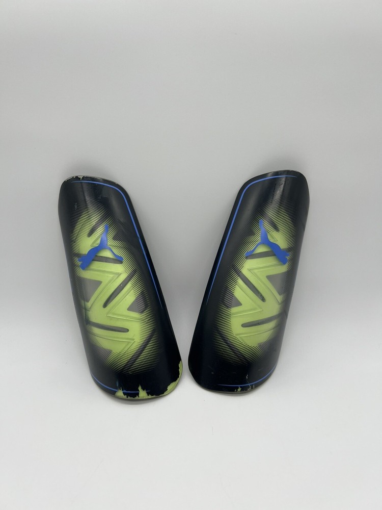 PUMA Ultra Flex Shin Guards Fair Condition