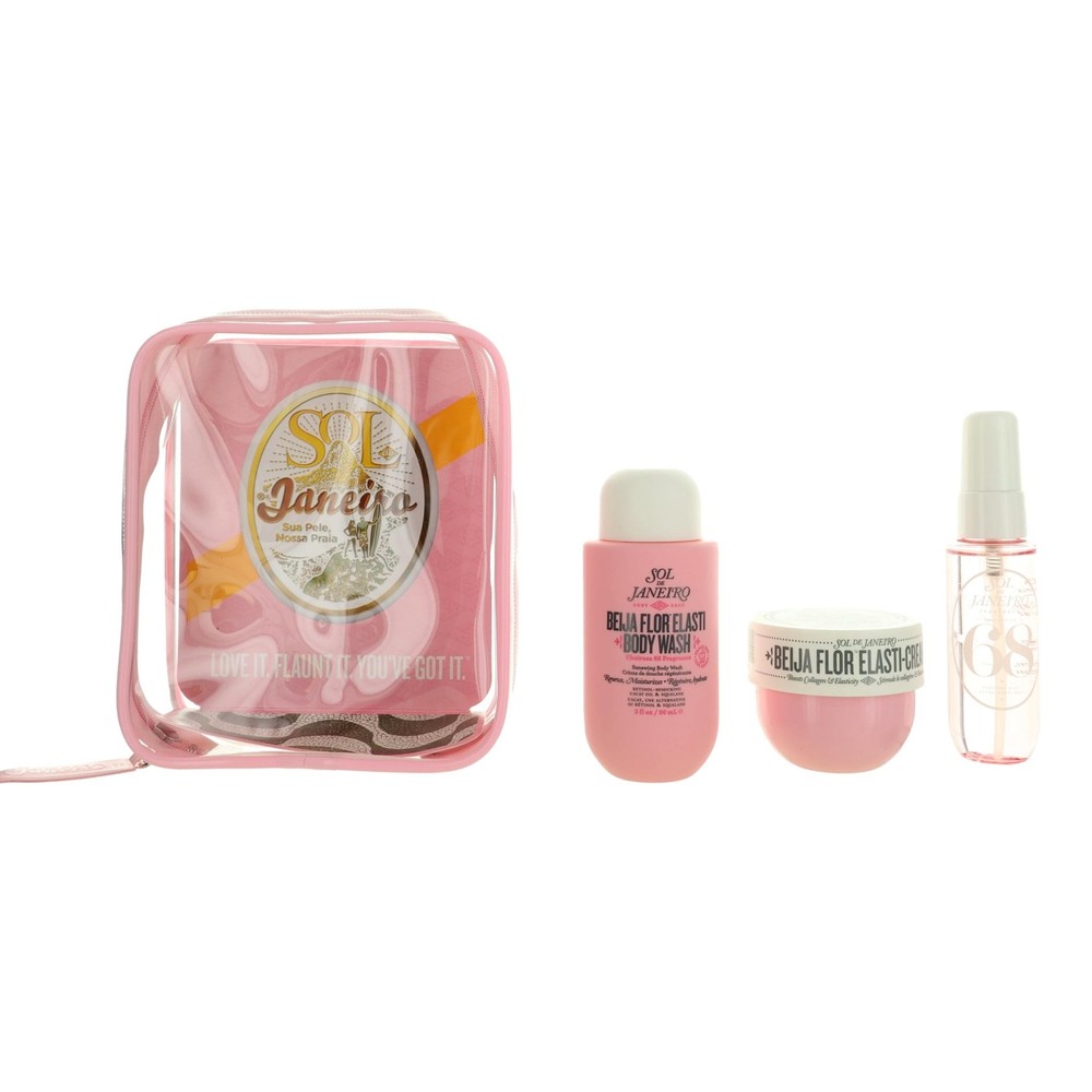 Beija Flor Jet Set Sol De Janeiro 3-Piece Luxury Gift Collection