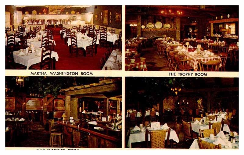 Postcard RESTAURANT SCENE Rockton Illinois IL m/09 AT4126