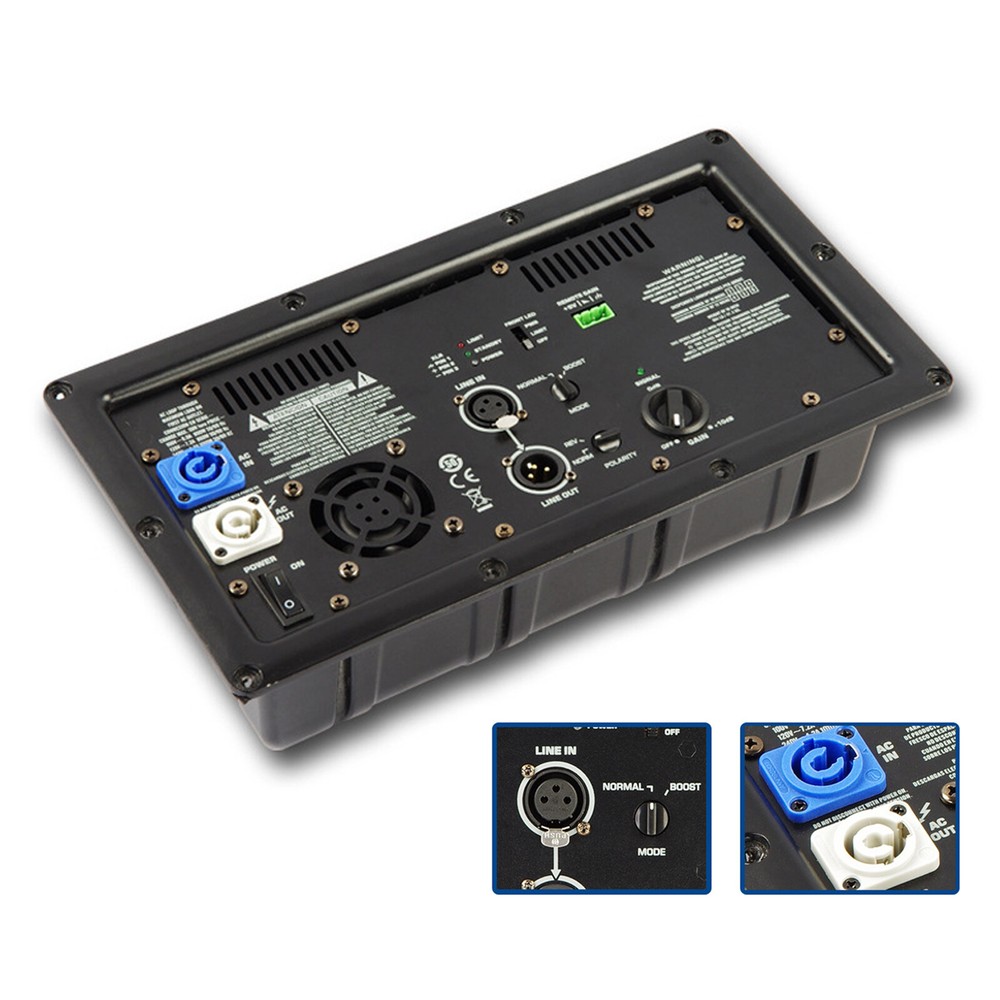 1000W Class D Subwoofer Power Amp Module Active Continuous Output