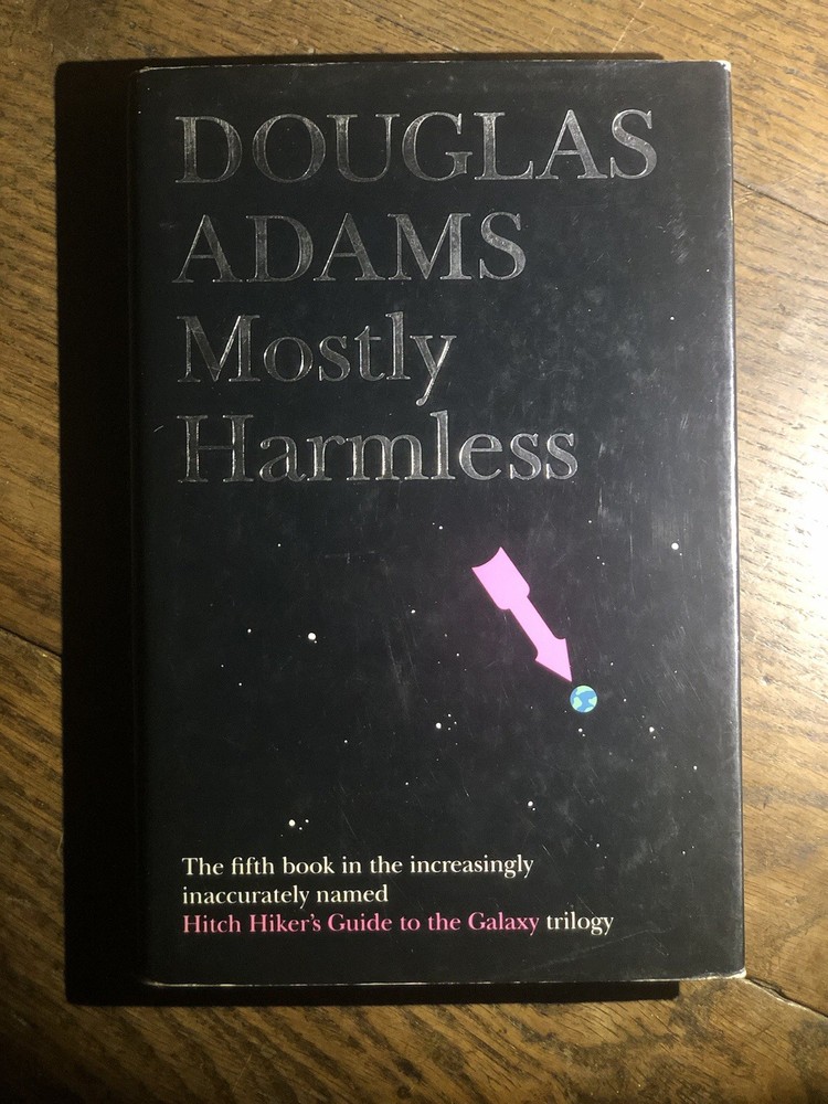 Douglas Adams - Mostly Harmless - SIGNED Hardcover 1st Edition/Print  1992