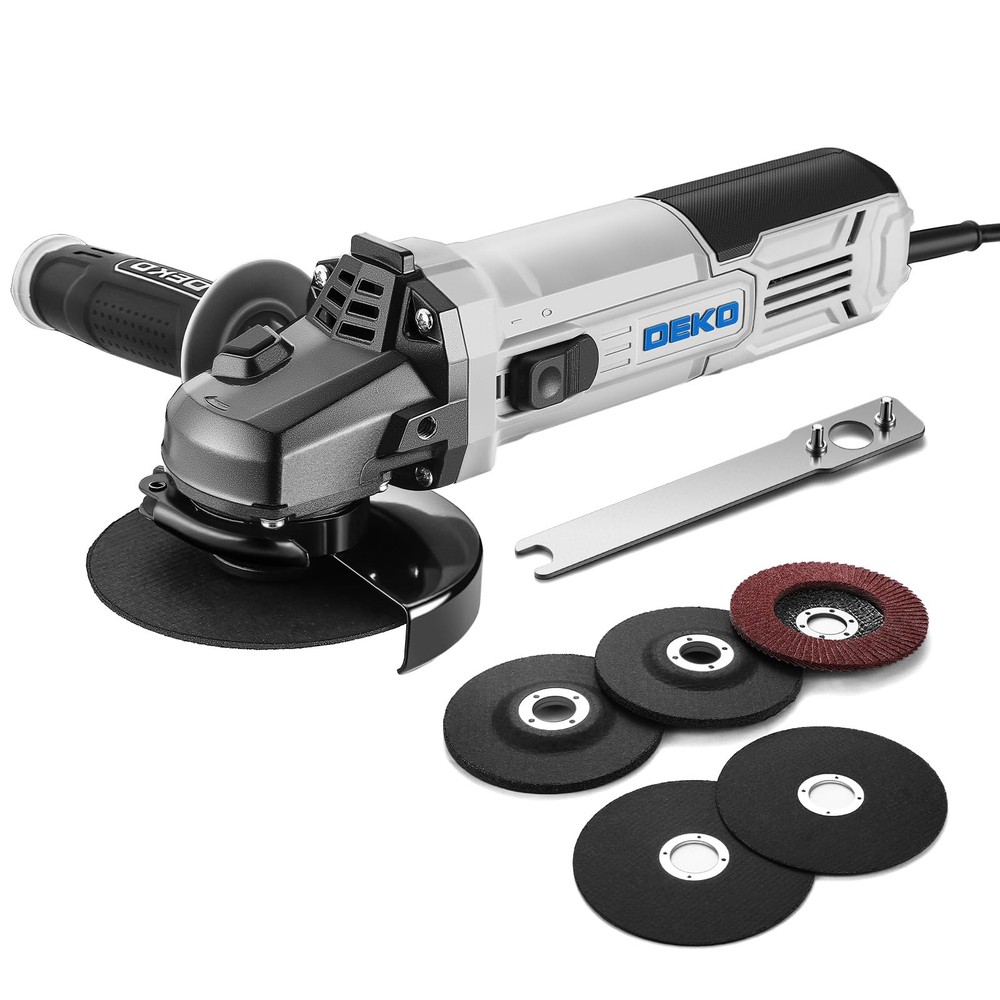 4-1/2 Inch 7.5-Amp Electric Angle Grinder Power Tool
