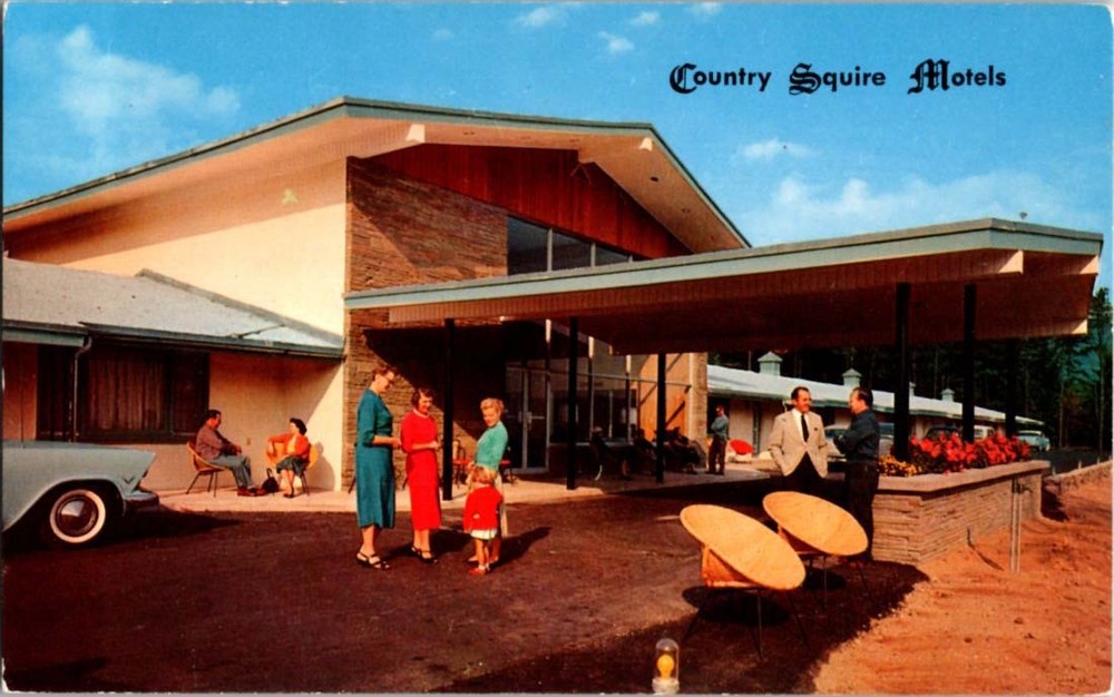 Pre-1980 MOTEL SCENE Schenectady New York NY m/14 BJ7890