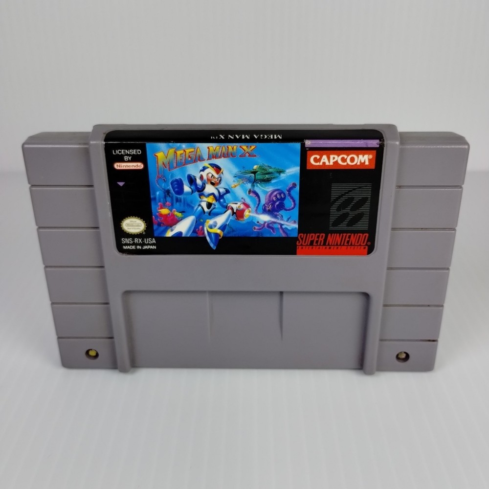 Mega Man X (Super Nintendo SNES) Cart Only - Tested - Free Shipping