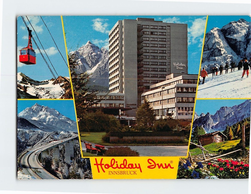 Postcard Scenes & Views Holiday Inn Innsbruck Austria