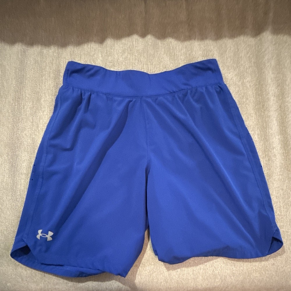 Under Armour Men's Blue Athletic Shorts M 7