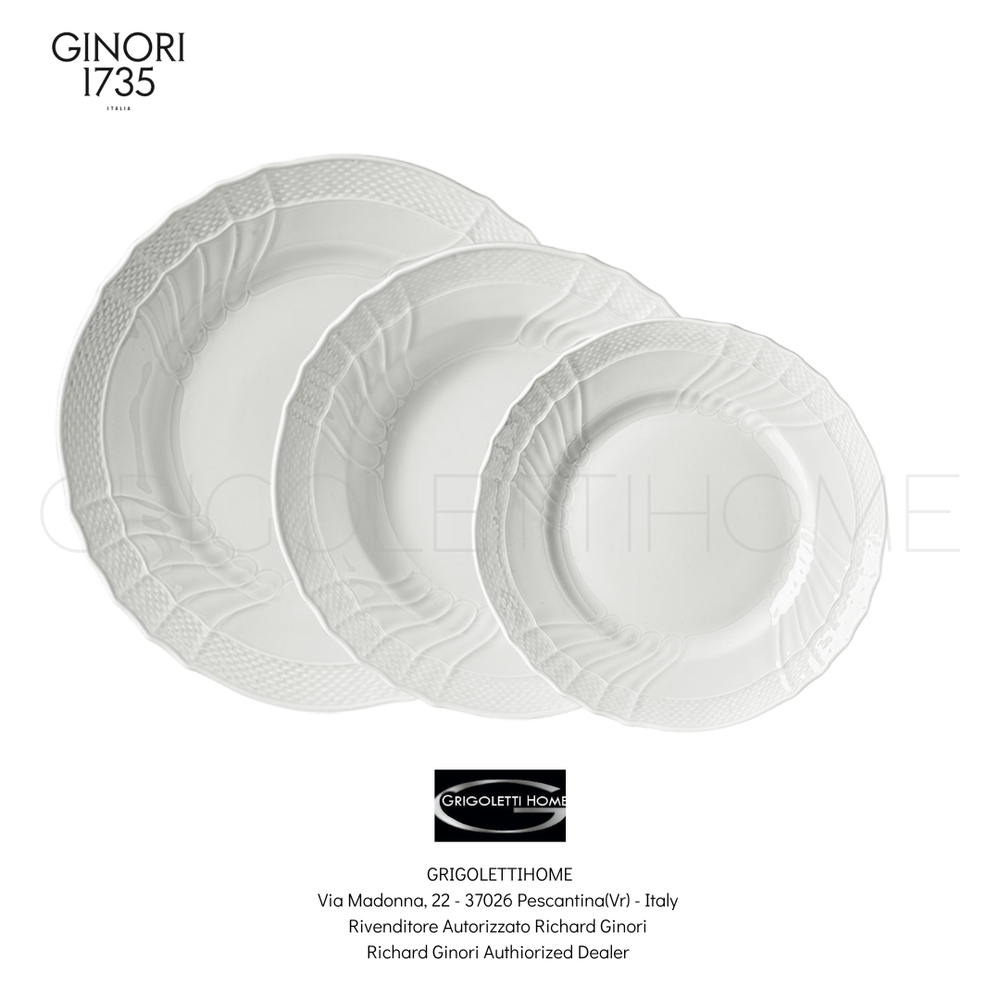 Richard Ginori - Vecchio Ginori - Dinner Set 36 Pieces For 12 People Retailer