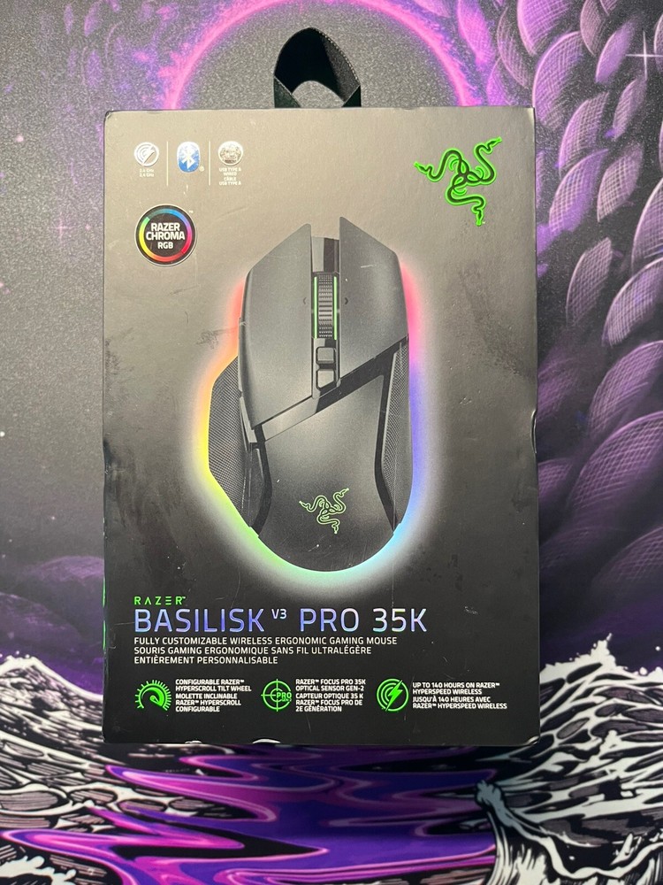 Razer Basilisk v3 Pro Wireless Gaming Mouse 35000 DPI