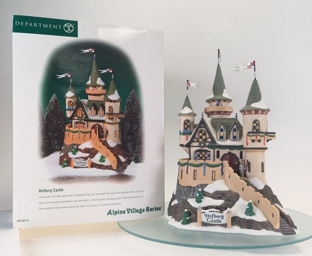 Dept 56 Hofburg Castle Alpine Christmas Village Series 60.56216 NEW