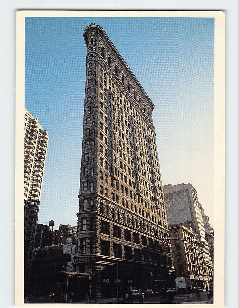 Postcard Flatiron Building USA