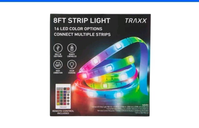 Monster Illumination Sound-Activated LED 6.5 ft. Light Strip with Remote