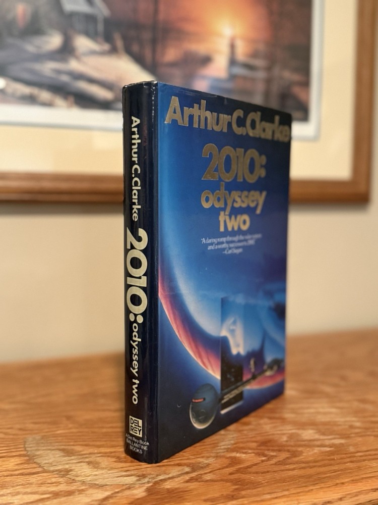 Arthur C. Clarke 2010 ODYSSEY TWO HC DJ 1st Edition Sci-Fi Novel