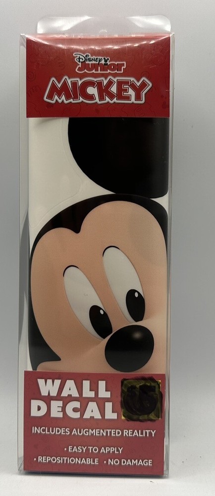 Disney Junior Mickey Wall Decal 13”x 16” Easy To Apply Repositionable No Damage