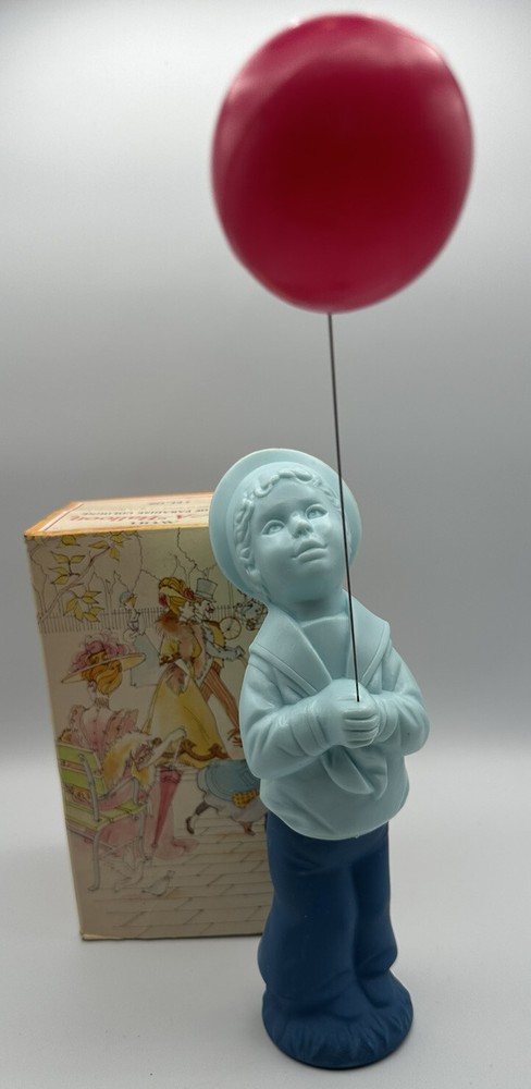 Avon Fly-A-Balloon Bird Of Paradise Cologne Decanter With Original Box