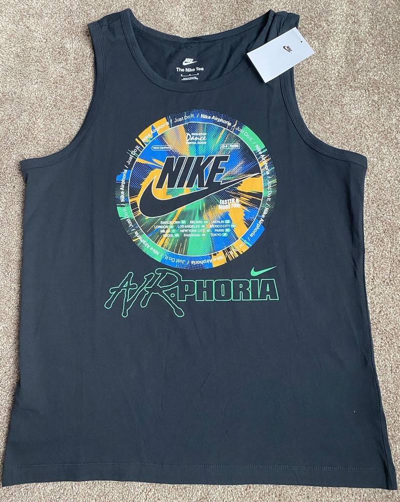 NWT Nike Just Do It Airphoria Tank Top Tee Men’s Sz Medium FREE SHIPPING!!!
