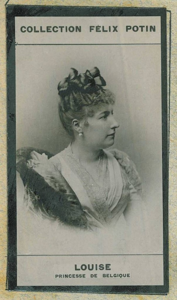 Portrait of Louise Marie Amelie, Princess of Belgium