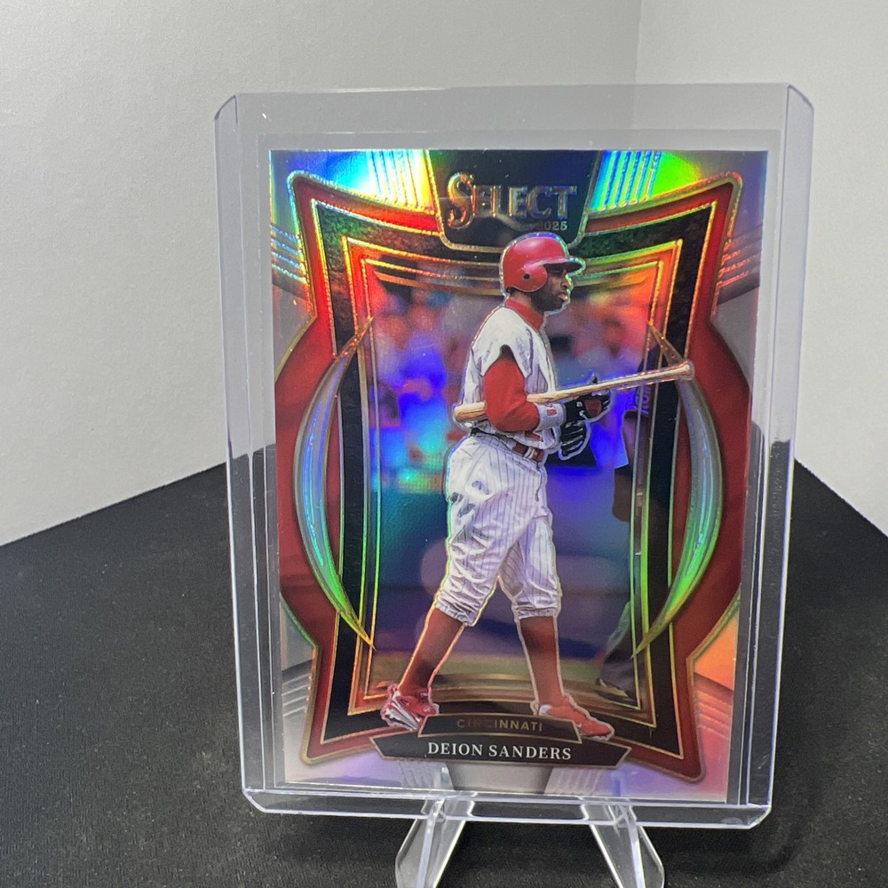 2025 Panini Select - Concourse Deion Sanders #72 Silver Prizm