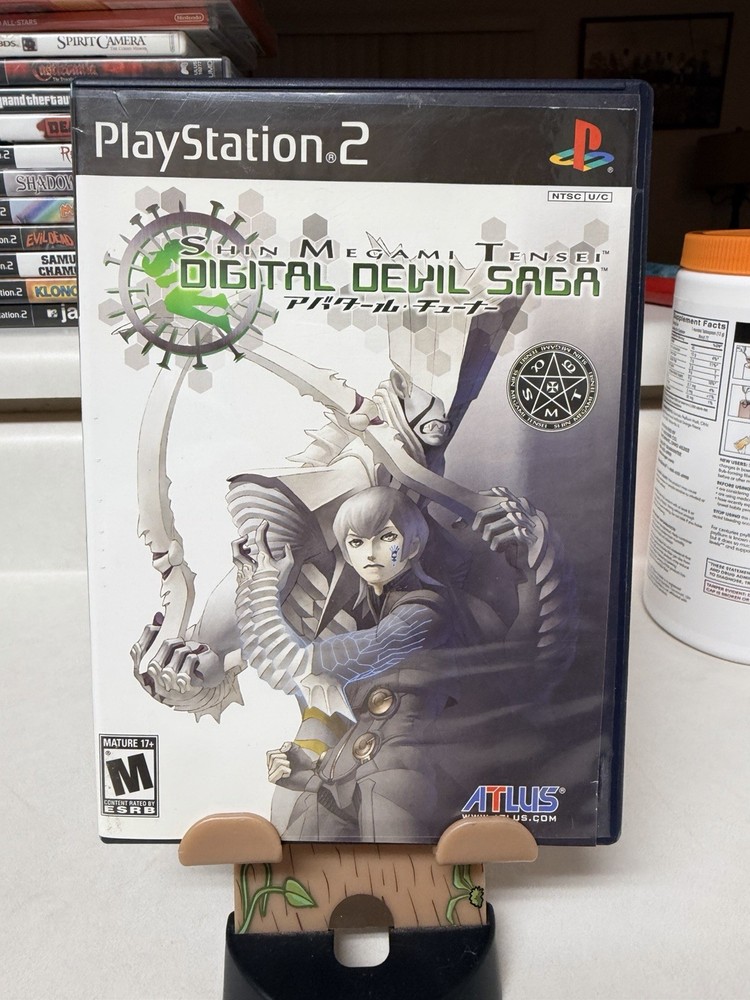 Shin Megami Tensai Devil Saga Sony Playstation 2 PS2 Atlus Tested CIB