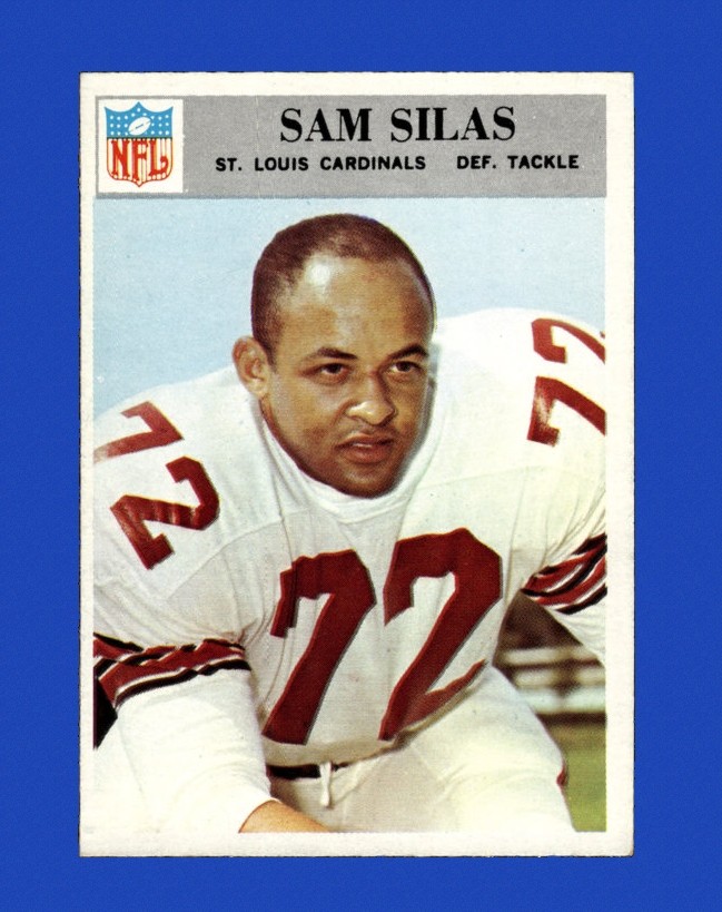 1966 Philadelphia Set-Break #166 Sam Silas RC EX-EXMINT *GMCARDS*Consign with Greg Morris Cards