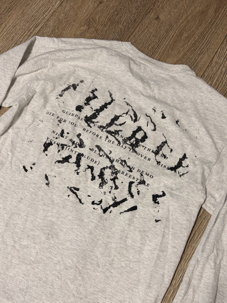 JOJI Smithereens Double Sided Tee Long Sleeve Music Concert Size Medium Graphic