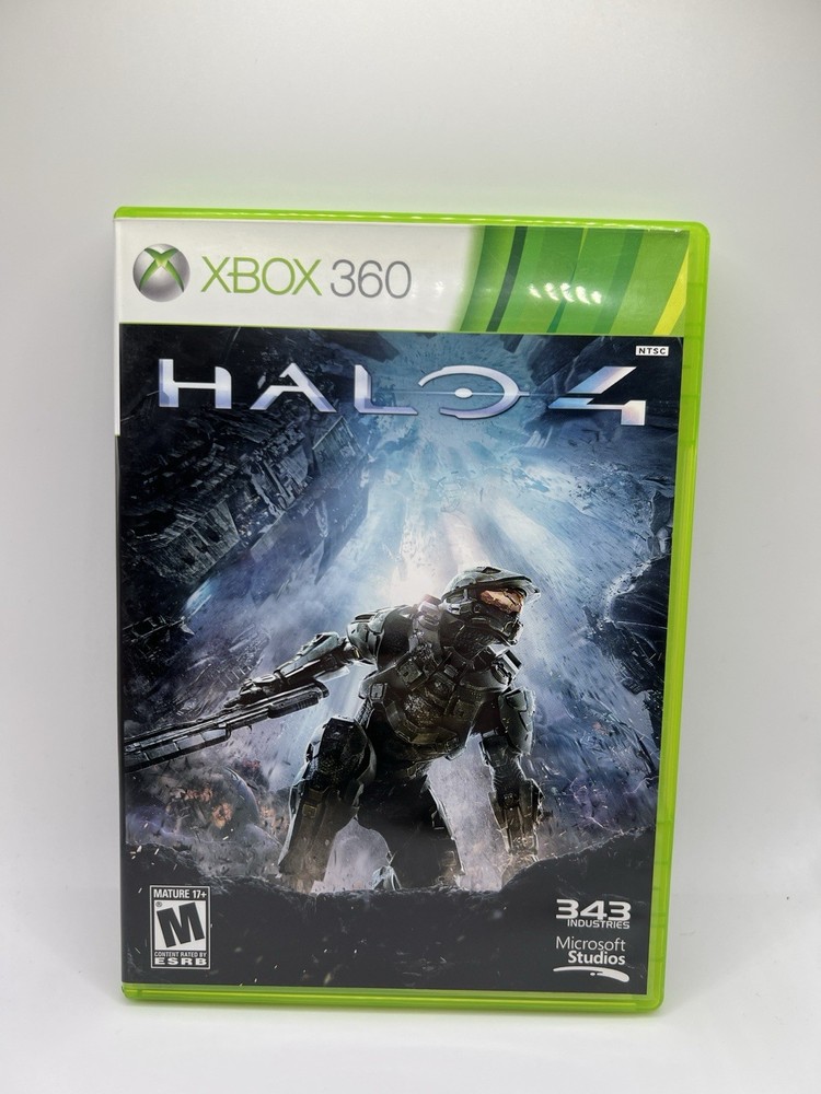 Halo 4 (Microsoft Xbox 360, 2012) CIB Complete In Box