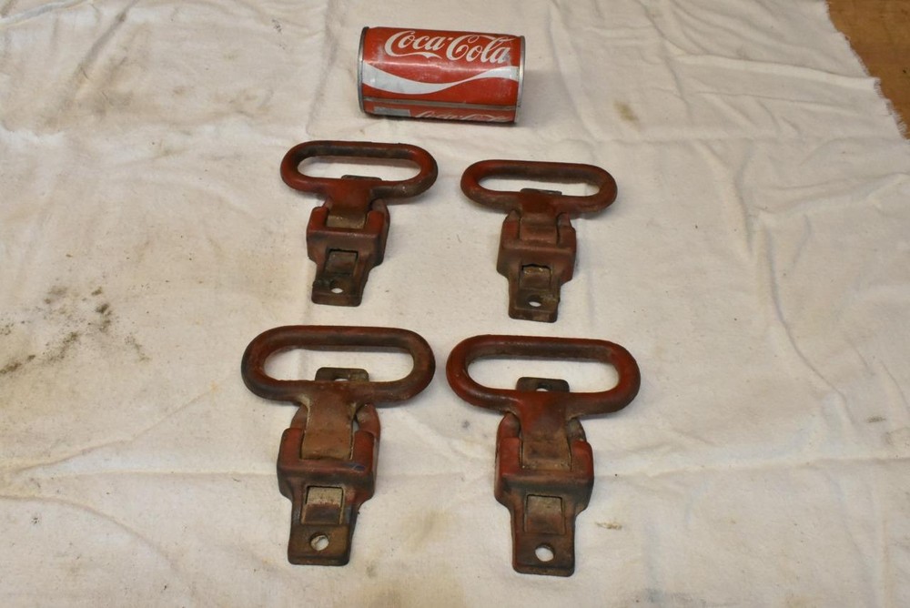 4 Vintage Folding Running Board Side Steps Cast Iron Heavy Duty Bus Hot Rod