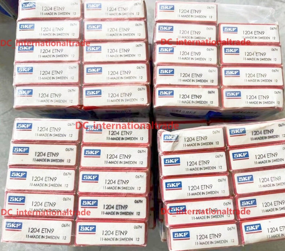 NEW SKF 1204 ETN9 self aligning ball bearing 1PCS #PA