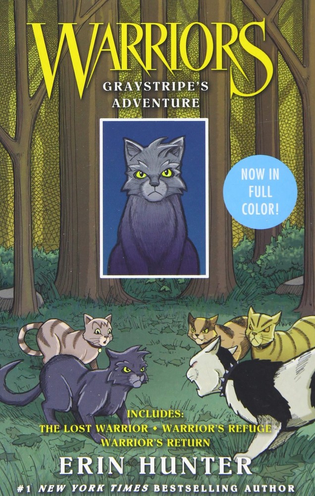 Warriors: Graystripe's Adventure: 3 Full-Color Warriors Books in 1: A...