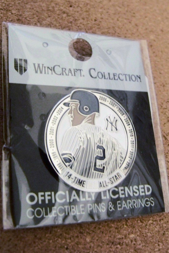 2022 NY Yankees Derek Jeter 14x MLB All-Star pin New York FREE S&H