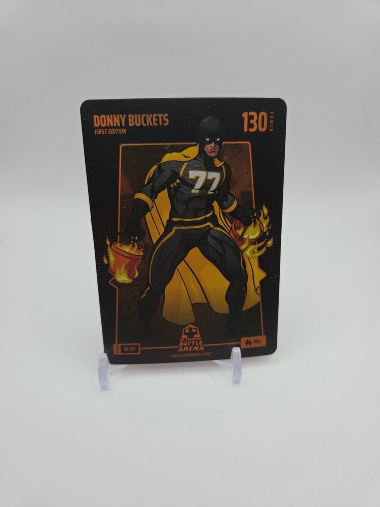 Fire Luka Doncic - Donny Buckets 2025 Bo Jackson Battle Arena Battlefoil BF-127