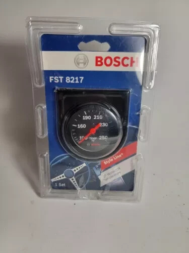 Bosch Style Line 2-inch Universal Water Oil Pressure Gauge FST 8217