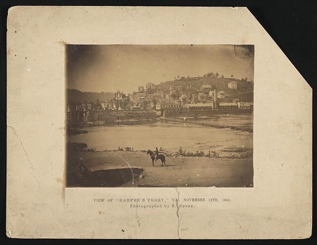 View of Harper's Ferry, Va. November 18th, 1863 / photographed by B. Shunk.