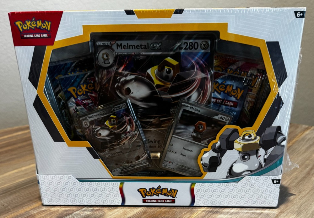 Pokémon: S&V Black Kyurem ex & Melmetal ex | Target Box Bundle | Sealed 8 packs!
