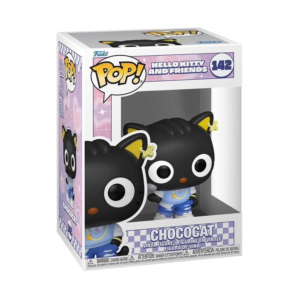 Funko Pop!  Hello Kitty & Friends: K-Pop - Chococat #142 with Protector - New