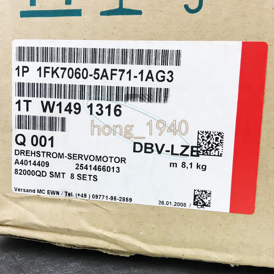 ONE New Siemens servo motor 1FK7060-5AF71-1AG3
