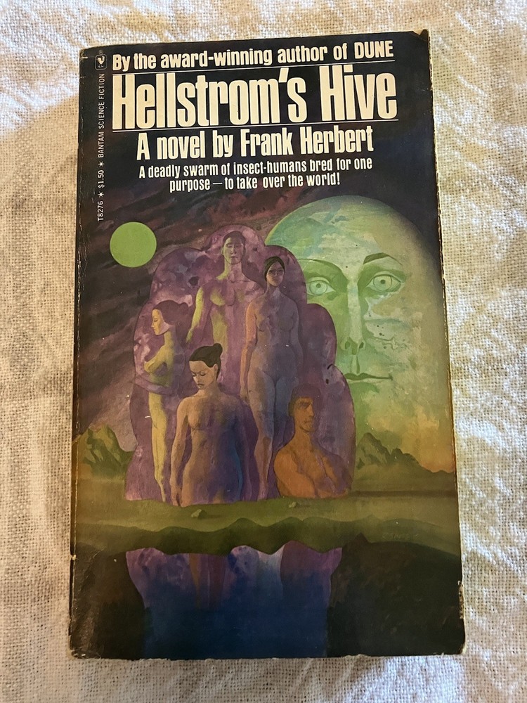 Hellstrom’s Hive By Frank Herbert 1974 5th Printing Bantam Paperback