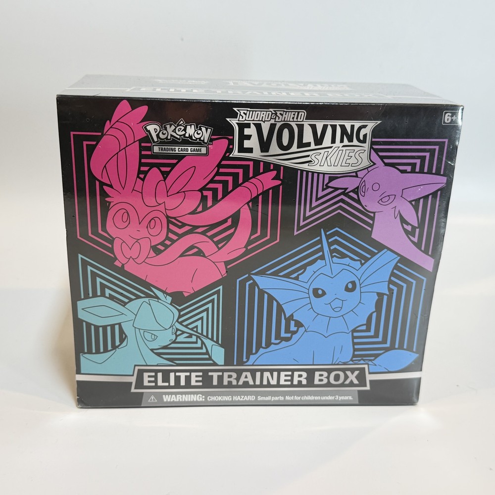 Pokemon Sword & Shield Evolving Skies Elite Trainer Box Sealed