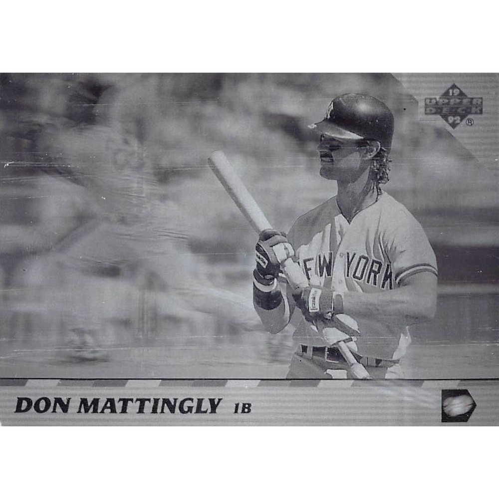 1992 Upper Deck Team MVP Holograms #33 Don Mattingly