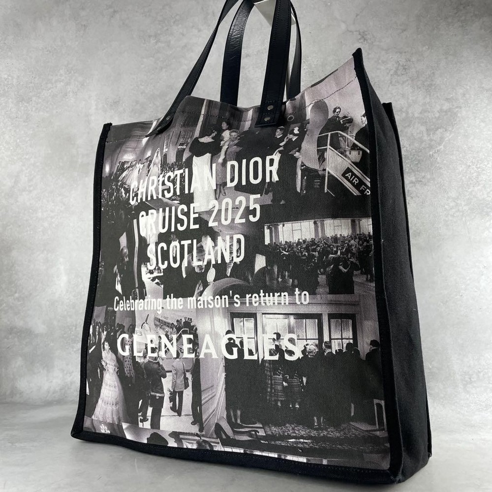 Dior Cruise 2025 Canvas Tote Bag Rare Preowned Find
