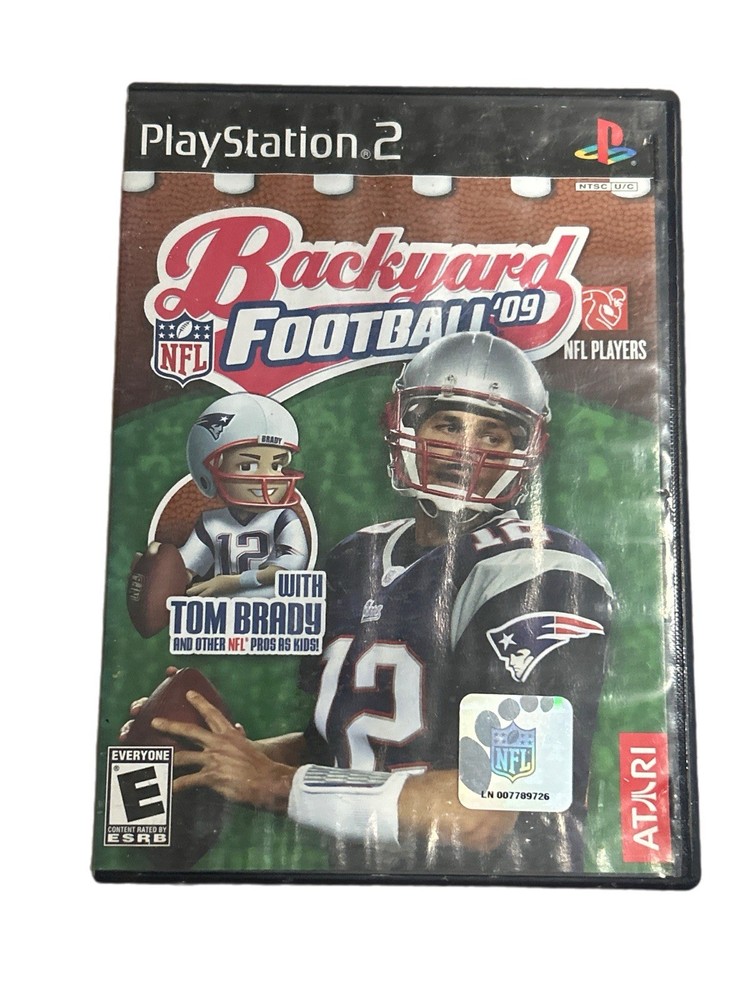 Backyard Football '09 with Tom Brady (Sony PlayStation 2, 2008) PS2