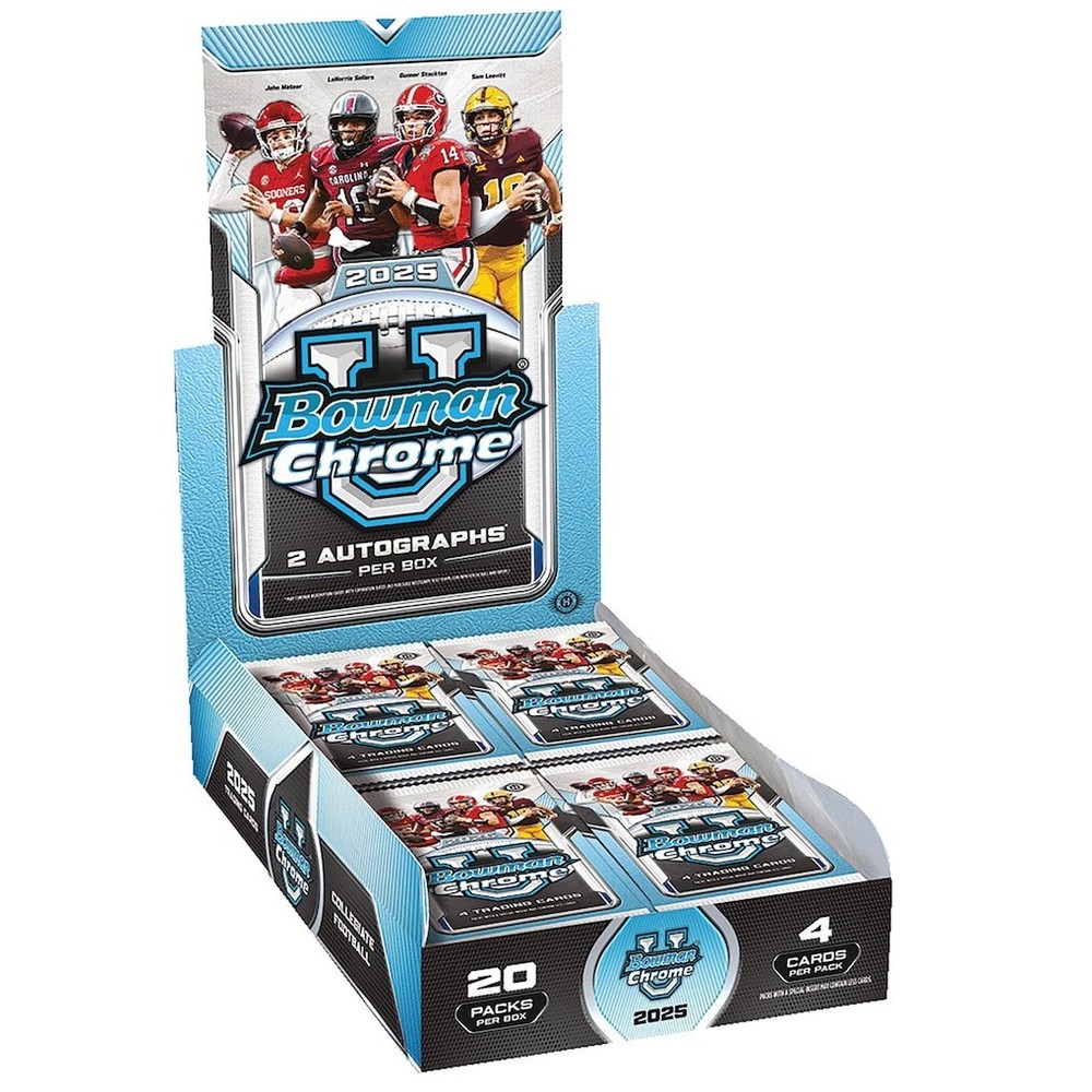 2025 Bowman Chrome University Football Pick Your Base Cards