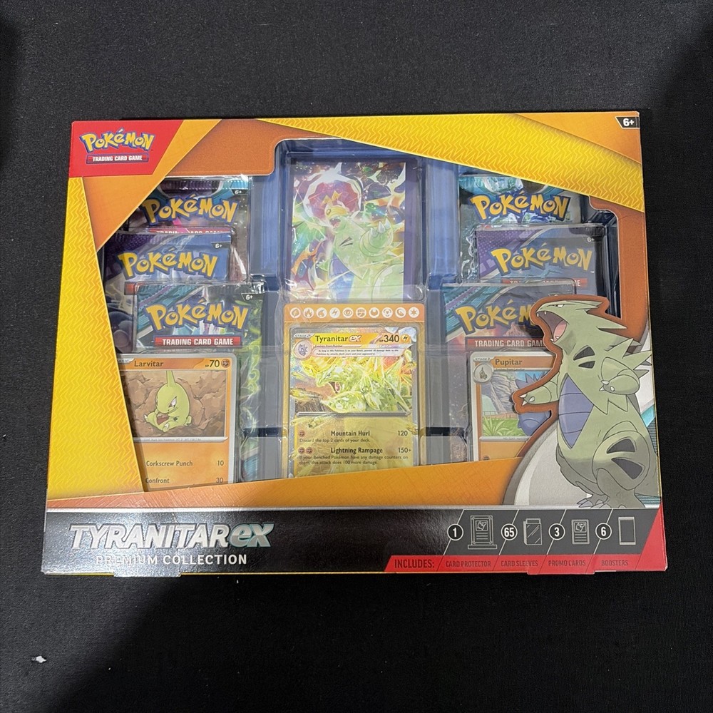 Pokemon: Tyranitar Ex Premium Collection Box, 2024