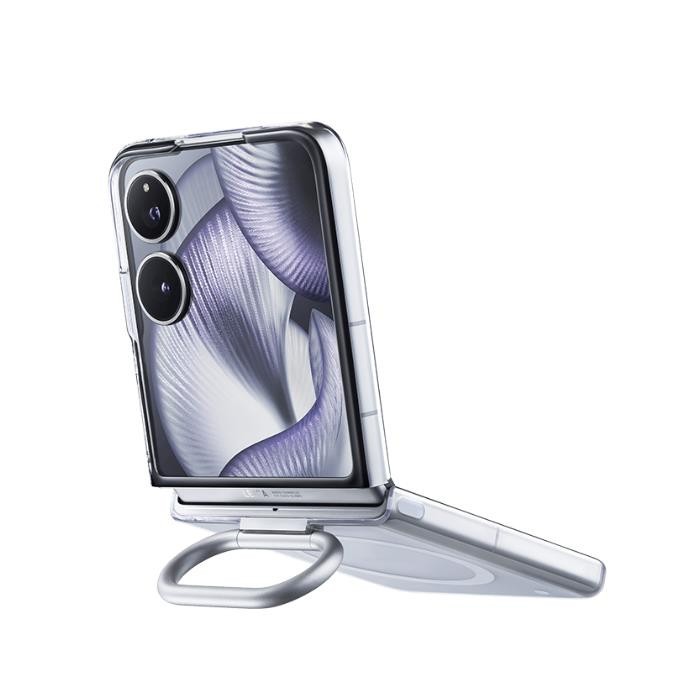 Original Xiaomi Mi MIX Flip 2 Ring Stand Protective Case Magnetic PC Hard Cover